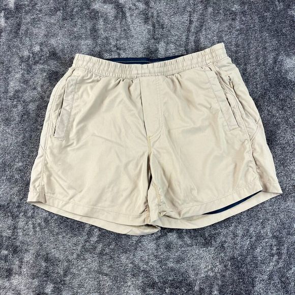 Birddogs Uncle Bucks Lined Khaki Shorts Men's L Stretch 4" Inseam Drawstring - Picture 1 of 12